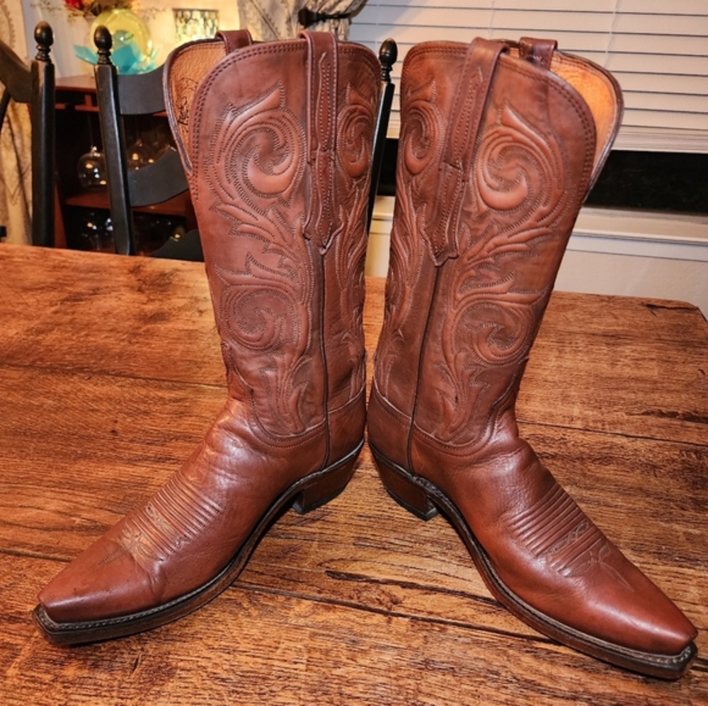 Lucchese Women's Cowboy Boot 7.5 C